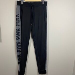 Pink‎ Victoria's Secret Ultimate Women's Joggers Black/Gray Size Small